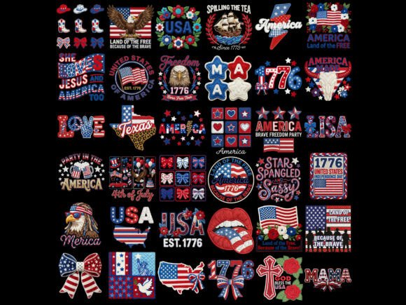 4th of July Bundle Patriotic Tshirt Png: A Comprehensive Guide for Creators