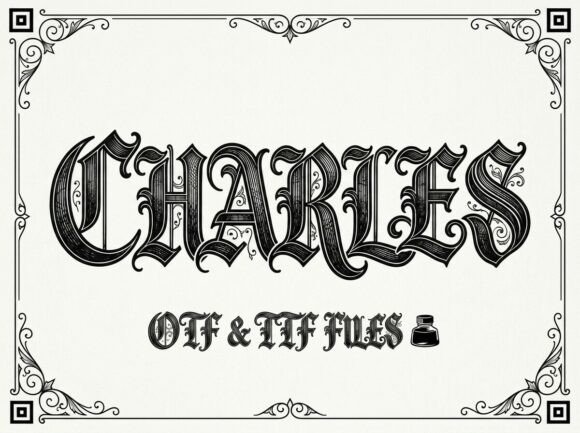 Charles: Elevate Your Visual Identity with Bold Typography