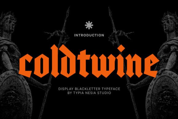 Coldtwine: The Ultimate Bold Gothic Blackletter Font
