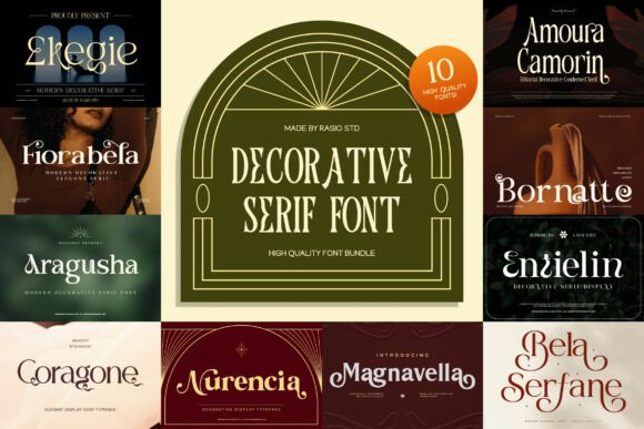 Decorative Serif: Elevating Your Design with Timeless Elegance