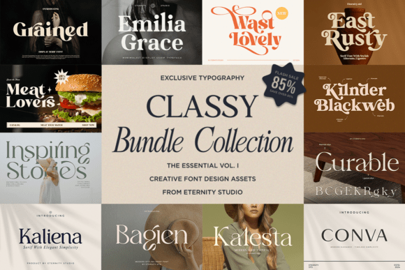 Elevate Your Brand with Classy Bundle Vol. I: Where Vintage Charm Meets Modern Elegance