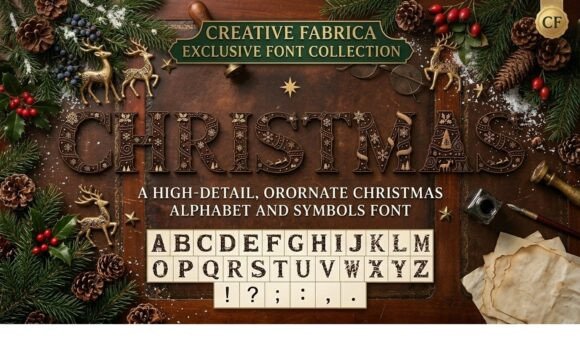Infusing Holiday Magic: How the Christmas Display Font Redefines Seasonal Branding