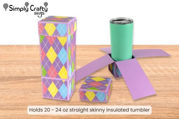 Straight Skinny Tumbler Explosion Box SVG: A Strategic Packaging Solution for Premium Drinkware