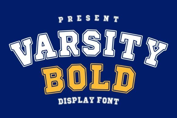 Varsity Bold: The Ultimate Athletic Typeface for Designers