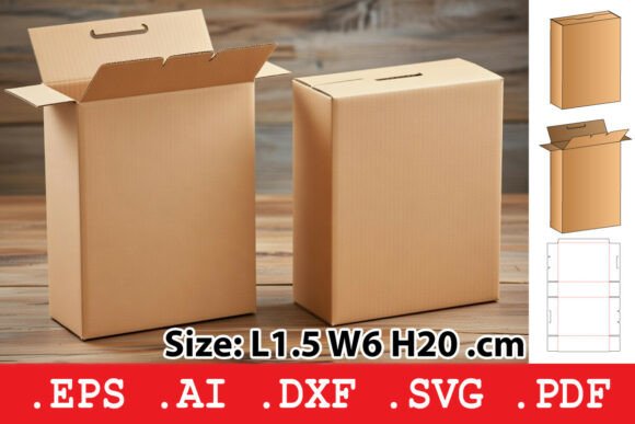 Vertical Slim Tuck Box